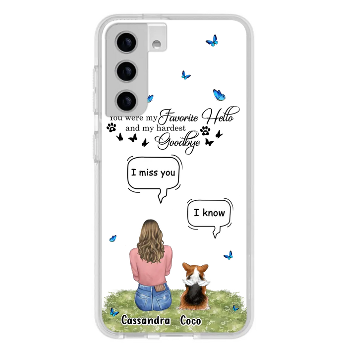 Personalized Pet Phone Case - Up to 4 Pets - Mother’s Day Gift for Cat/Dog Mom