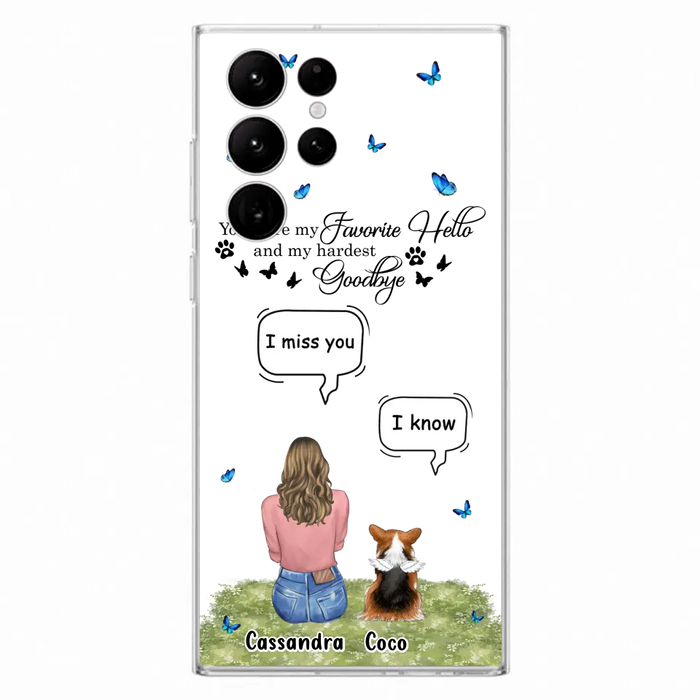 Personalized Pet Phone Case - Up to 4 Pets - Mother’s Day Gift for Cat/Dog Mom