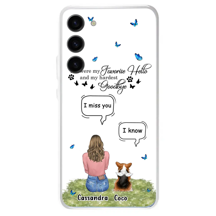 Personalized Pet Phone Case - Up to 4 Pets - Mother’s Day Gift for Cat/Dog Mom