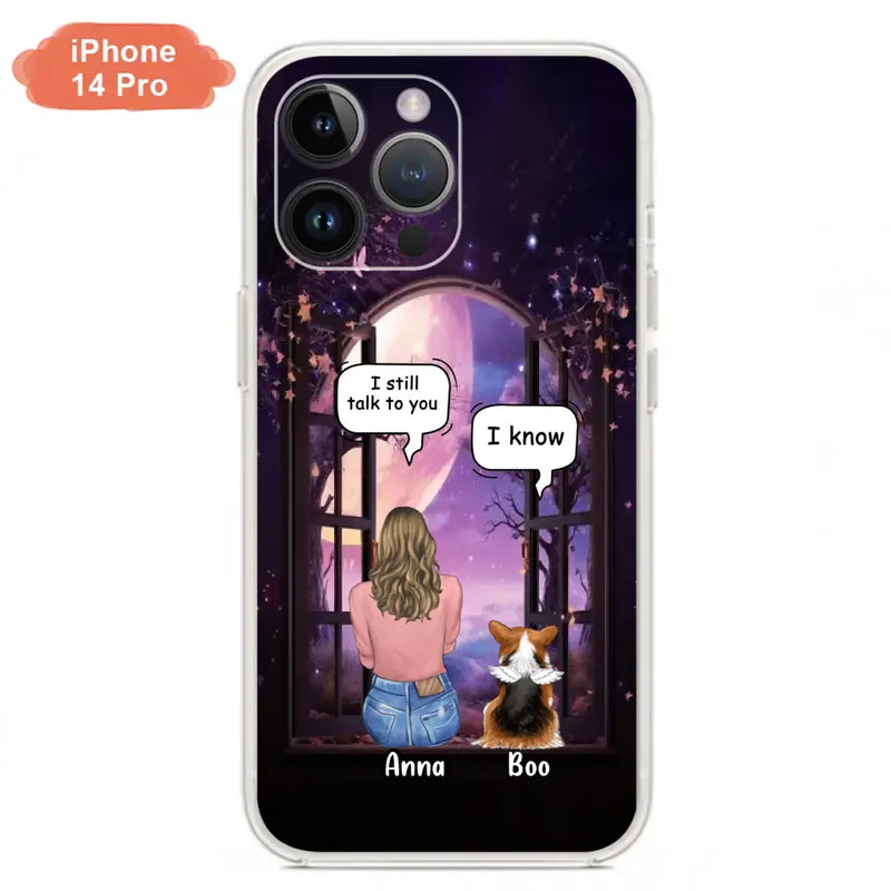 Personalized Memorial Pet Phone Case - Up to 4 Dogs/Cats/Rabbits - Memorial Gift Idea for Dog/Cat/Rabbit Owners - Case For iPhone/Samsung