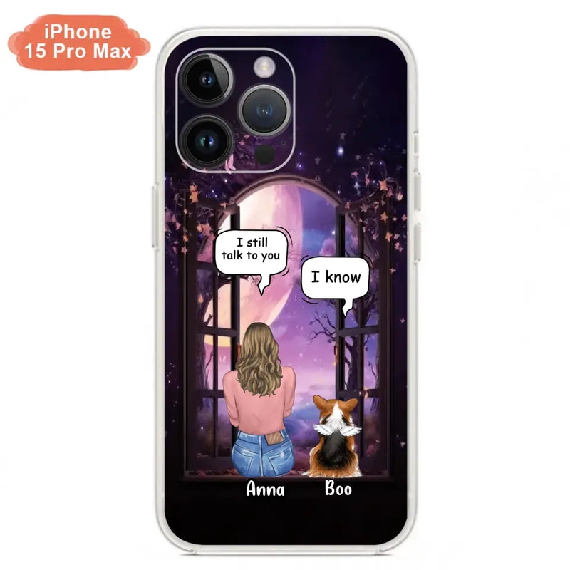 Personalized Memorial Pet Phone Case - Up to 4 Dogs/Cats/Rabbits - Memorial Gift Idea for Dog/Cat/Rabbit Owners - Case For iPhone/Samsung