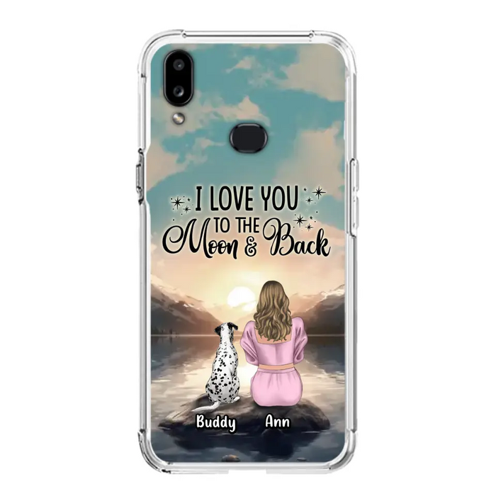 Personalized Dog Mom Phone Case - Gift for Dog Lovers - Upto 6 Dogs for iPhone/Samsung