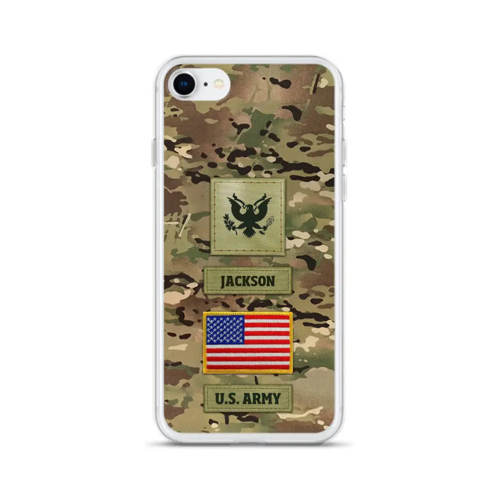 Custom Personalized Veteran Phone Case - Father's Day Gift for Veteran - Case For iPhone/Samsung