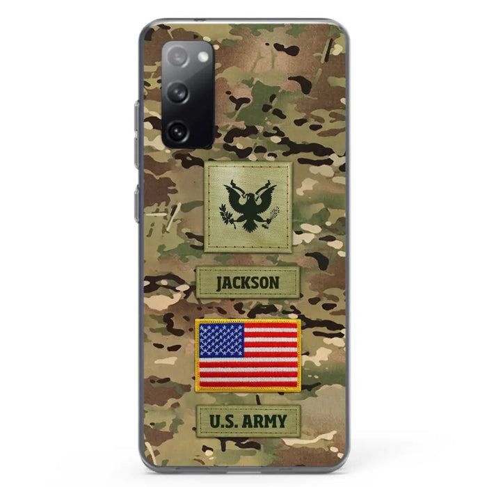 Custom Personalized Veteran Phone Case - Father's Day Gift for Veteran - Case For iPhone/Samsung