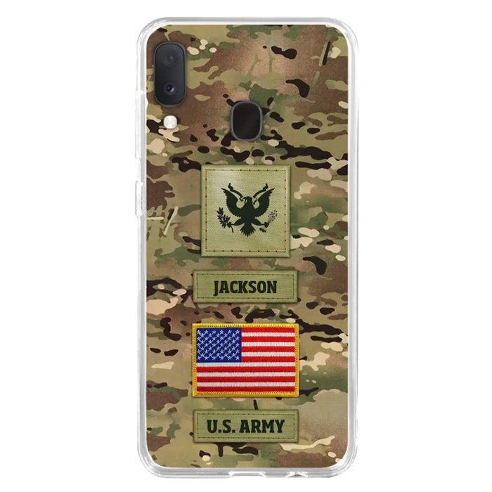 Custom Personalized Veteran Phone Case - Father's Day Gift for Veteran - Case For iPhone/Samsung