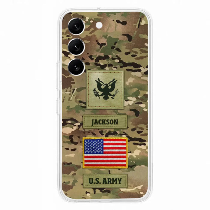 Custom Personalized Veteran Phone Case - Father's Day Gift for Veteran - Case For iPhone/Samsung