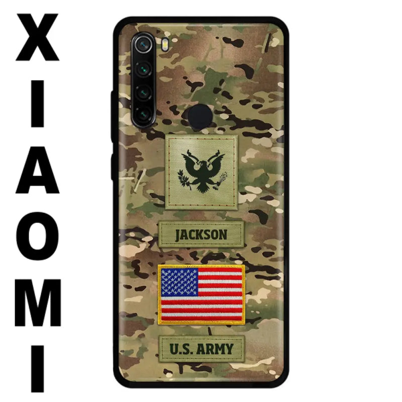 Custom Personalized Veteran Phone Case - Father's Day Gift for Veteran - Case for Xiaomi/Huawei/Oppo