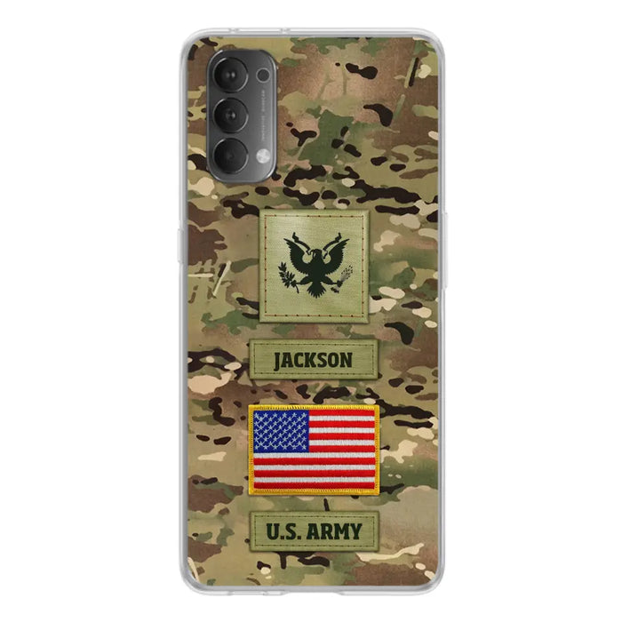 Custom Personalized Veteran Phone Case - Father's Day Gift for Veteran - Case for Xiaomi/Huawei/Oppo