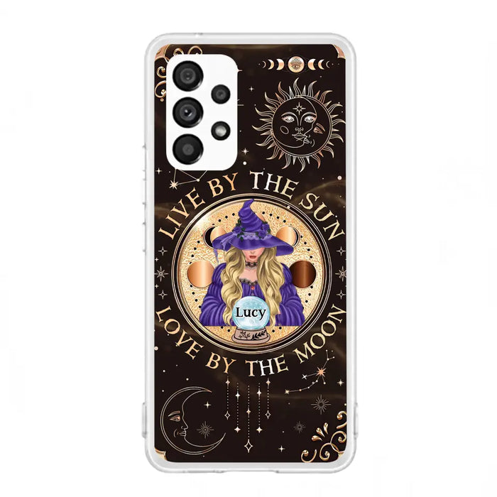 Custom Personalized Witch Phone Case - Halloween Gift Idea For Friend - Only Good May Enter Here - Case for iPhone/Samsung