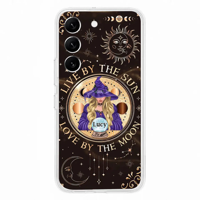 Custom Personalized Witch Phone Case - Halloween Gift Idea For Friend - Only Good May Enter Here - Case for iPhone/Samsung