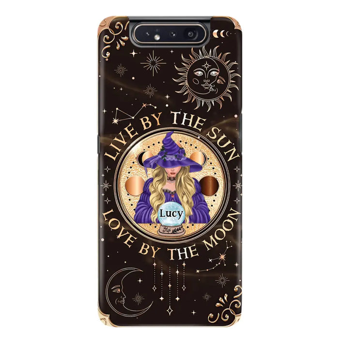 Custom Personalized Witch Phone Case - Halloween Gift Idea For Friend - Only Good May Enter Here - Case for iPhone/Samsung