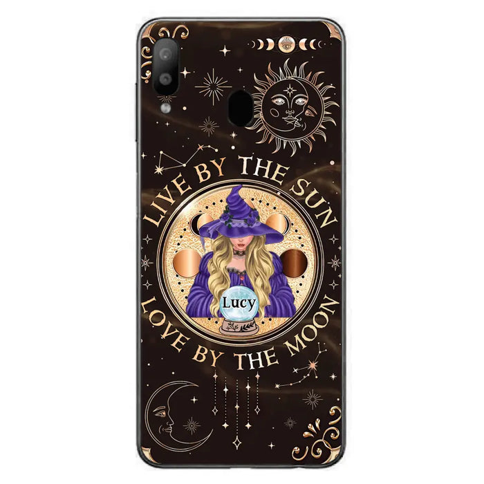 Custom Personalized Witch Phone Case - Halloween Gift Idea For Friend - Only Good May Enter Here - Case for iPhone/Samsung