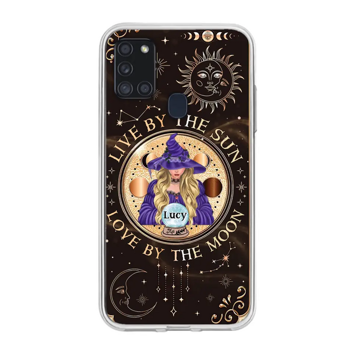 Custom Personalized Witch Phone Case - Halloween Gift Idea For Friend - Only Good May Enter Here - Case for iPhone/Samsung