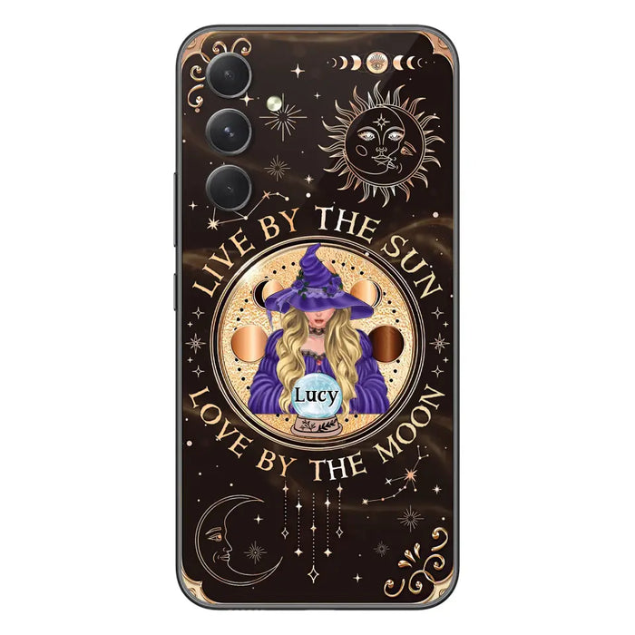 Custom Personalized Witch Phone Case - Halloween Gift Idea For Friend - Only Good May Enter Here - Case for iPhone/Samsung