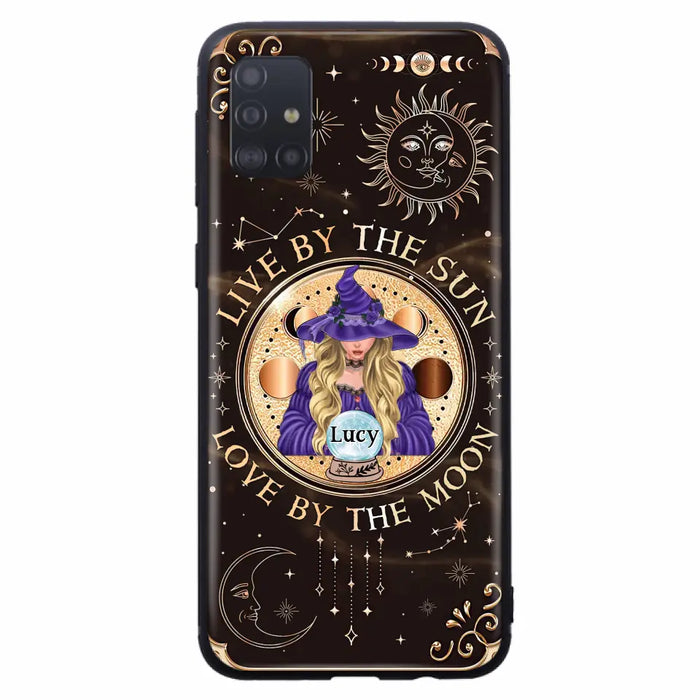 Custom Personalized Witch Phone Case - Halloween Gift Idea For Friend - Only Good May Enter Here - Case for iPhone/Samsung