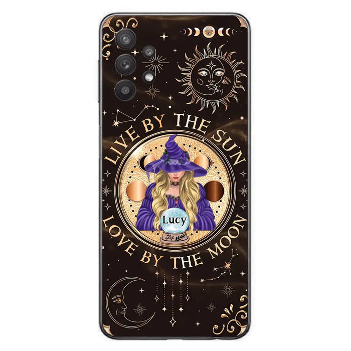 Custom Personalized Witch Phone Case - Halloween Gift Idea For Friend - Only Good May Enter Here - Case for iPhone/Samsung