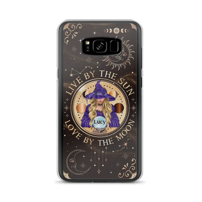 Custom Personalized Witch Phone Case - Halloween Gift Idea For Friend - Only Good May Enter Here - Case for iPhone/Samsung