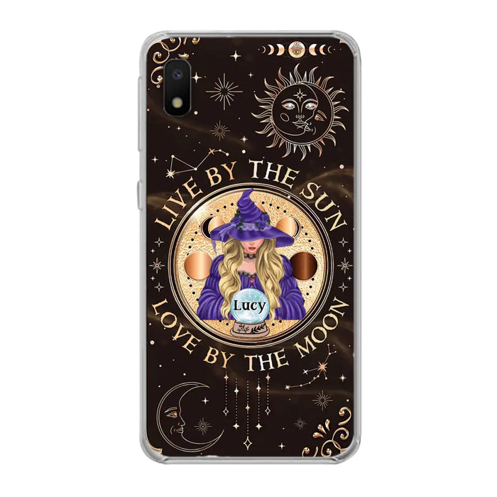 Custom Personalized Witch Phone Case - Halloween Gift Idea For Friend - Only Good May Enter Here - Case for iPhone/Samsung