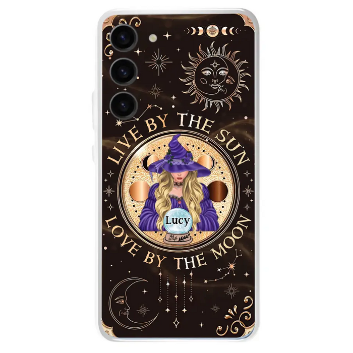 Custom Personalized Witch Phone Case - Halloween Gift Idea For Friend - Only Good May Enter Here - Case for iPhone/Samsung