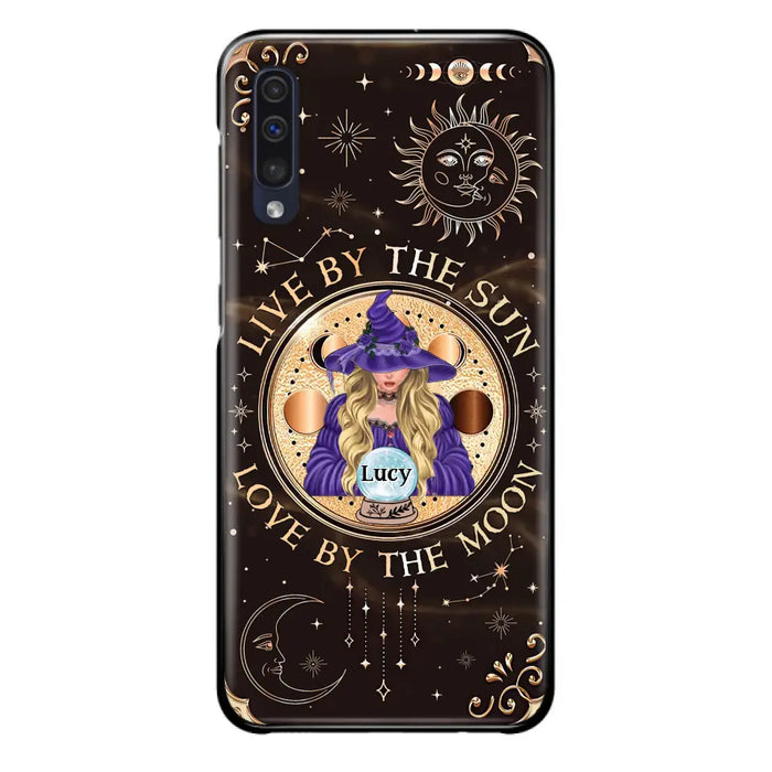 Custom Personalized Witch Phone Case - Halloween Gift Idea For Friend - Only Good May Enter Here - Case for iPhone/Samsung