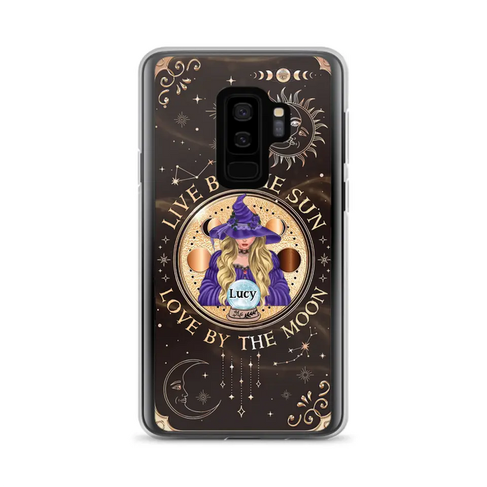 Custom Personalized Witch Phone Case - Halloween Gift Idea For Friend - Only Good May Enter Here - Case for iPhone/Samsung