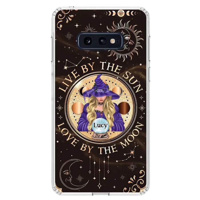 Custom Personalized Witch Phone Case - Halloween Gift Idea For Friend - Only Good May Enter Here - Case for iPhone/Samsung