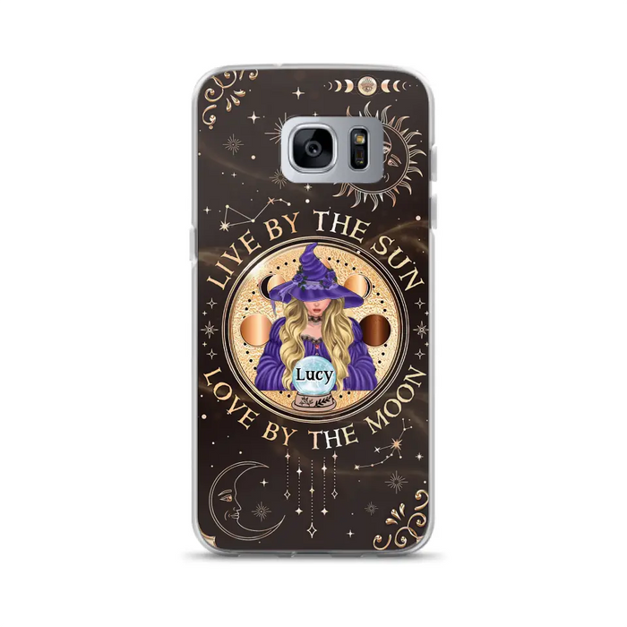 Custom Personalized Witch Phone Case - Halloween Gift Idea For Friend - Only Good May Enter Here - Case for iPhone/Samsung