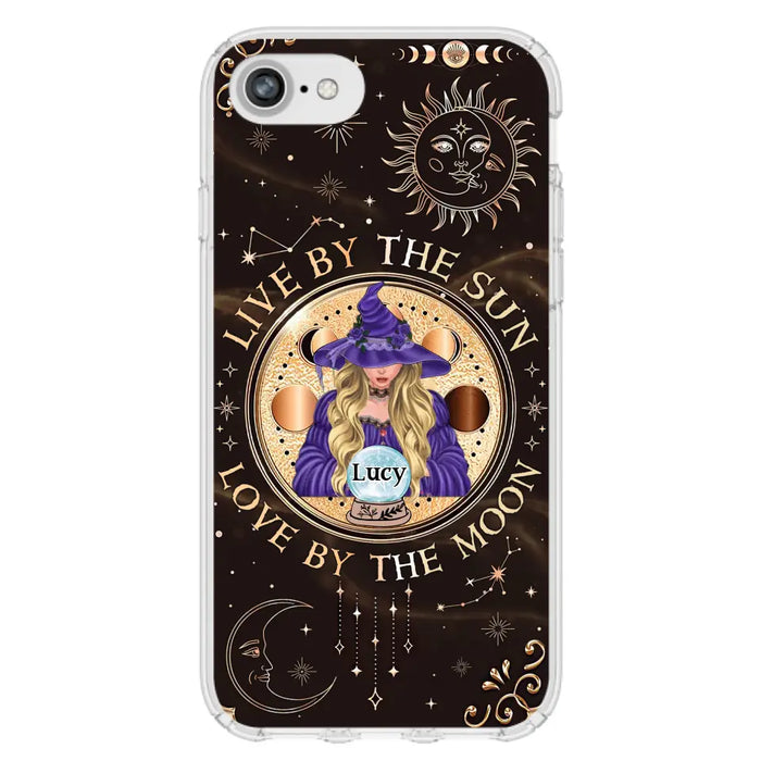 Custom Personalized Witch Phone Case - Halloween Gift Idea For Friend - Only Good May Enter Here - Case for iPhone/Samsung