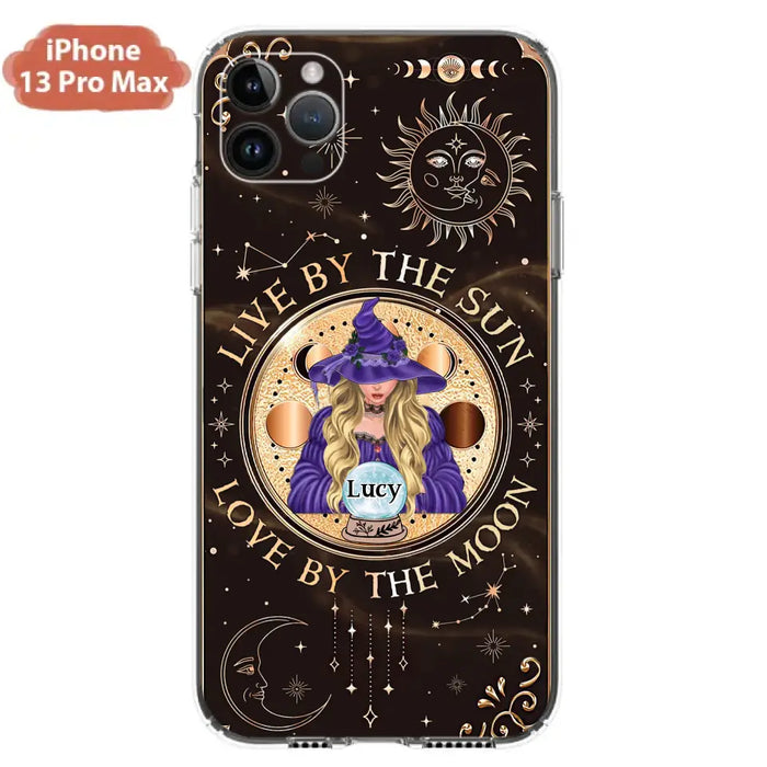 Custom Personalized Witch Phone Case - Halloween Gift Idea For Friend - Only Good May Enter Here - Case for iPhone/Samsung