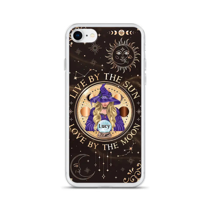 Custom Personalized Witch Phone Case - Halloween Gift Idea For Friend - Only Good May Enter Here - Case for iPhone/Samsung