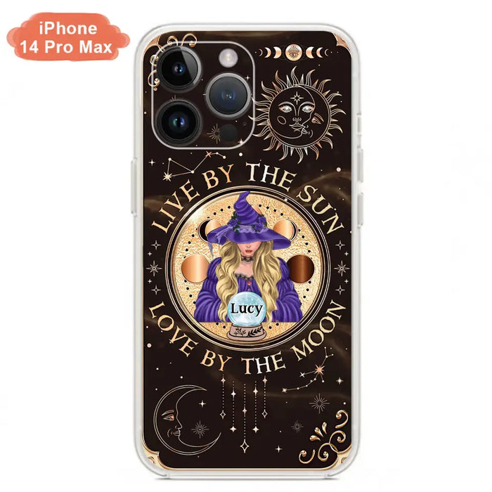 Custom Personalized Witch Phone Case - Halloween Gift Idea For Friend - Only Good May Enter Here - Case for iPhone/Samsung