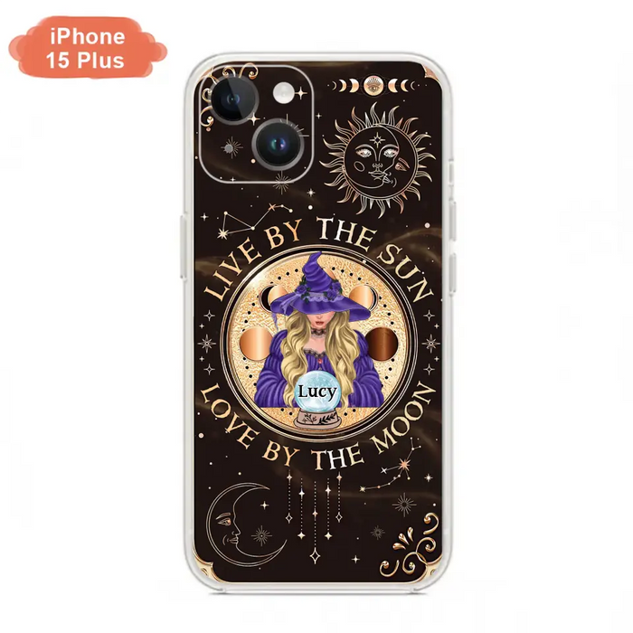 Custom Personalized Witch Phone Case - Halloween Gift Idea For Friend - Only Good May Enter Here - Case for iPhone/Samsung