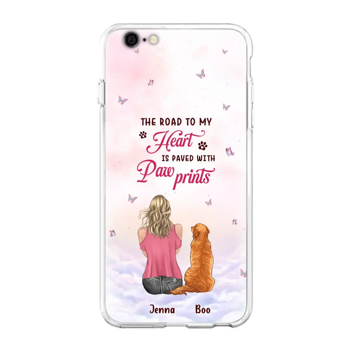 Personalized Dog Mom Phone Case - Upto 5 Dogs - Gift Idea For Dog Lovers - iPhone/Samsung