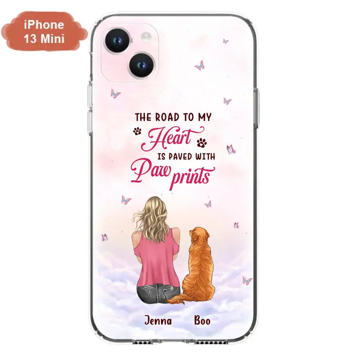 Personalized Dog Mom Phone Case - Upto 5 Dogs - Gift Idea For Dog Lovers - iPhone/Samsung