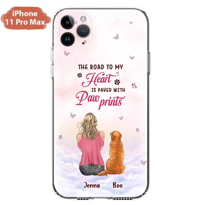 Personalized Dog Mom Phone Case - Upto 5 Dogs - Gift Idea For Dog Lovers - iPhone/Samsung