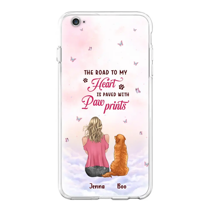 Personalized Dog Mom Phone Case - Upto 5 Dogs - Gift Idea For Dog Lovers - iPhone/Samsung