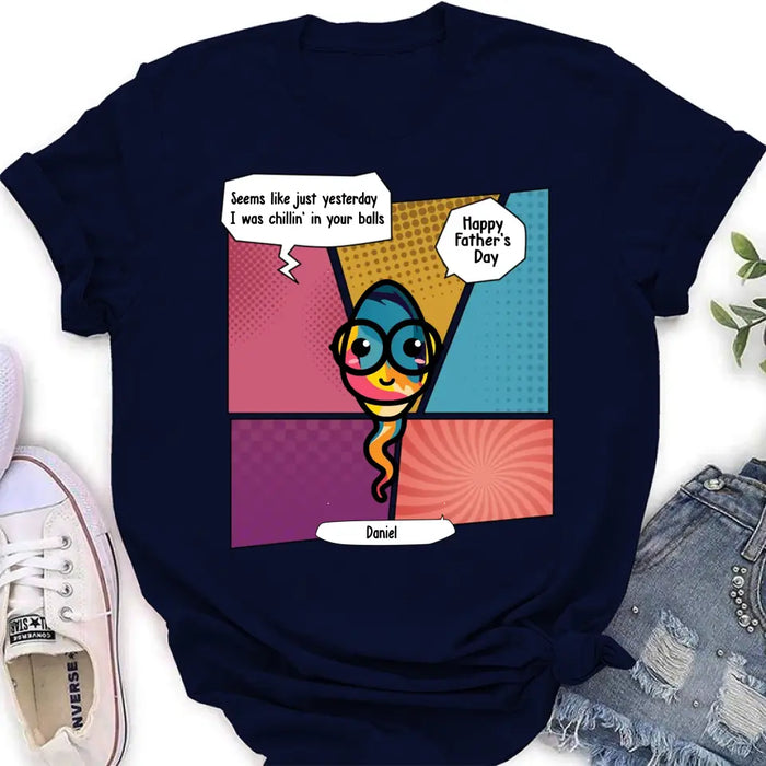 Custom Personalized Funny Shirt/Hoodie - Upto 6 Children - Father's Day Gift Idea - Happy Father's Day