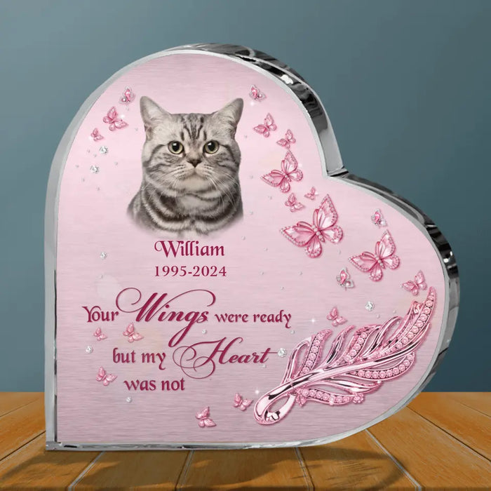 Custom Personalized Memorial Acrylic Plaque - Upload Photo - Memorial Gift Idea for Pets