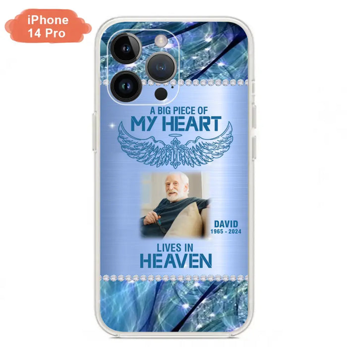 Custom Personalized Memorial Photo Phone Case - Upload Photo - Memorial Gift For Family Member - Never Walk Alone - Case For iPhone/ Samsung