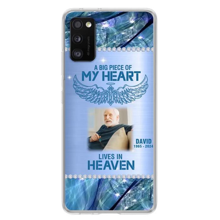 Custom Personalized Memorial Photo Phone Case - Upload Photo - Memorial Gift For Family Member - Never Walk Alone - Case For iPhone/ Samsung