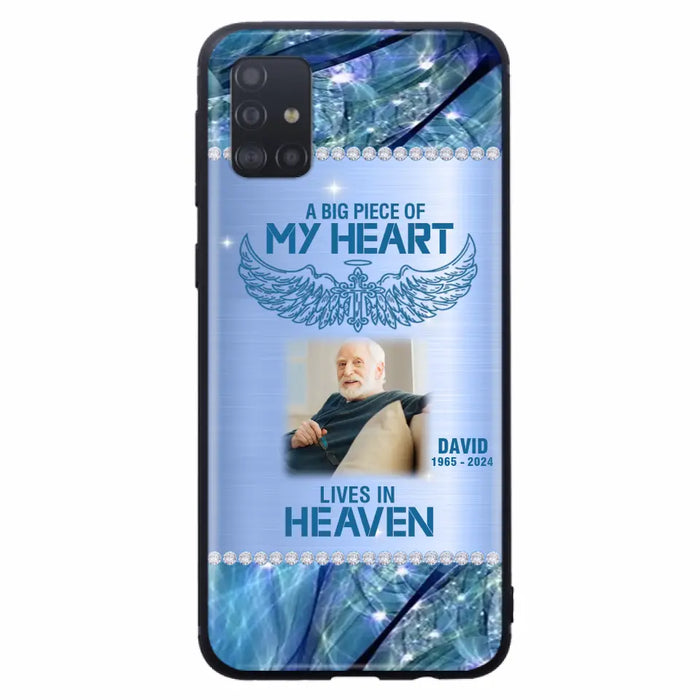 Custom Personalized Memorial Photo Phone Case - Upload Photo - Memorial Gift For Family Member - Never Walk Alone - Case For iPhone/ Samsung