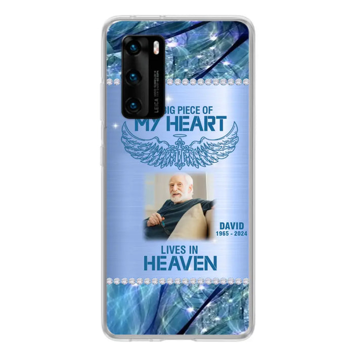 Custom Personalized Memorial Photo Phone Case - Upload Photo - Memorial Gift For Family Member - Never Walk Alone - Case For Xiaomi/ Oppo/ Huawei