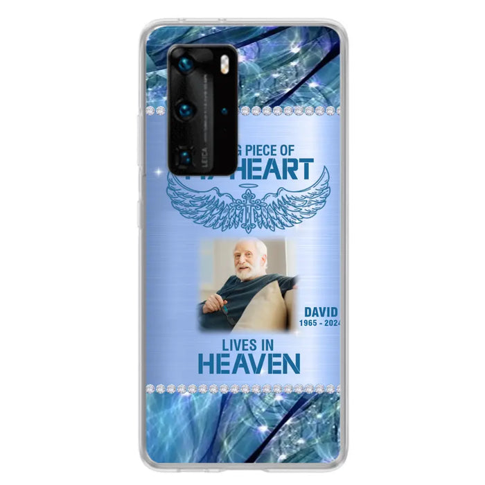 Custom Personalized Memorial Photo Phone Case - Upload Photo - Memorial Gift For Family Member - Never Walk Alone - Case For Xiaomi/ Oppo/ Huawei