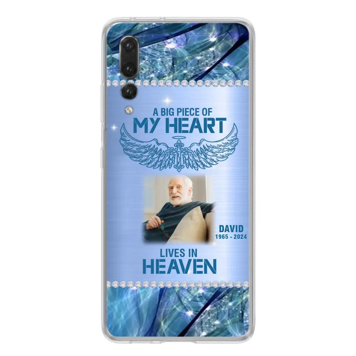 Custom Personalized Memorial Photo Phone Case - Upload Photo - Memorial Gift For Family Member - Never Walk Alone - Case For Xiaomi/ Oppo/ Huawei