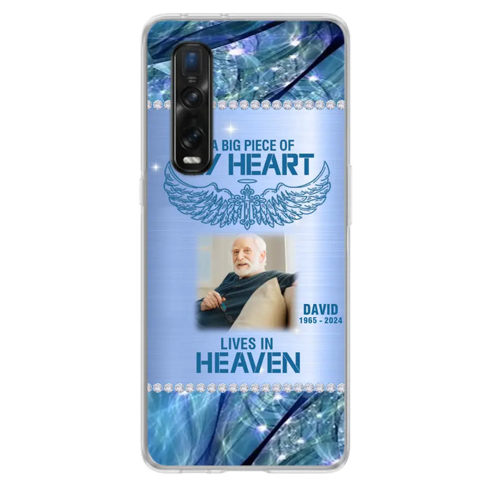 Custom Personalized Memorial Photo Phone Case - Upload Photo - Memorial Gift For Family Member - Never Walk Alone - Case For Xiaomi/ Oppo/ Huawei