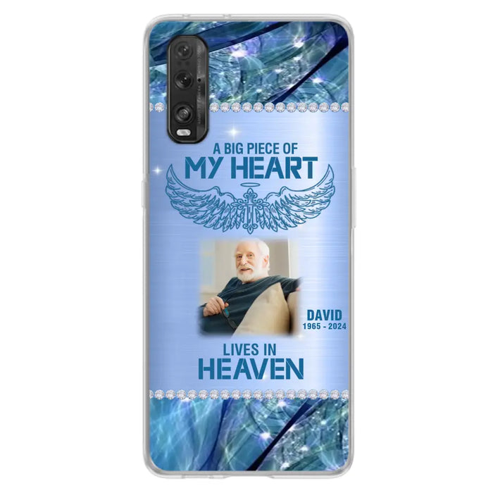 Custom Personalized Memorial Photo Phone Case - Upload Photo - Memorial Gift For Family Member - Never Walk Alone - Case For Xiaomi/ Oppo/ Huawei