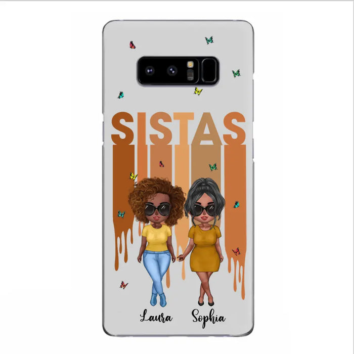 Personalized Best Friends Phone Case - Up to 5 Girls - Gift Idea For Sisters/Besties - Case For iPhone/Samsung