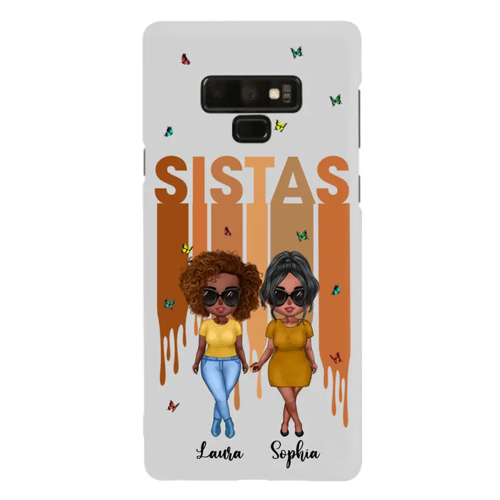 Personalized Best Friends Phone Case - Up to 5 Girls - Gift Idea For Sisters/Besties - Case For iPhone/Samsung