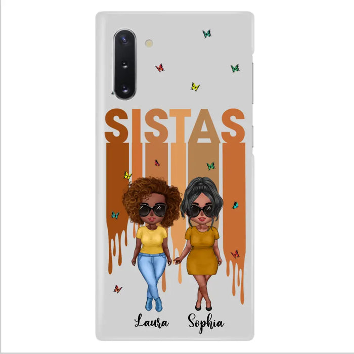 Personalized Best Friends Phone Case - Up to 5 Girls - Gift Idea For Sisters/Besties - Case For iPhone/Samsung