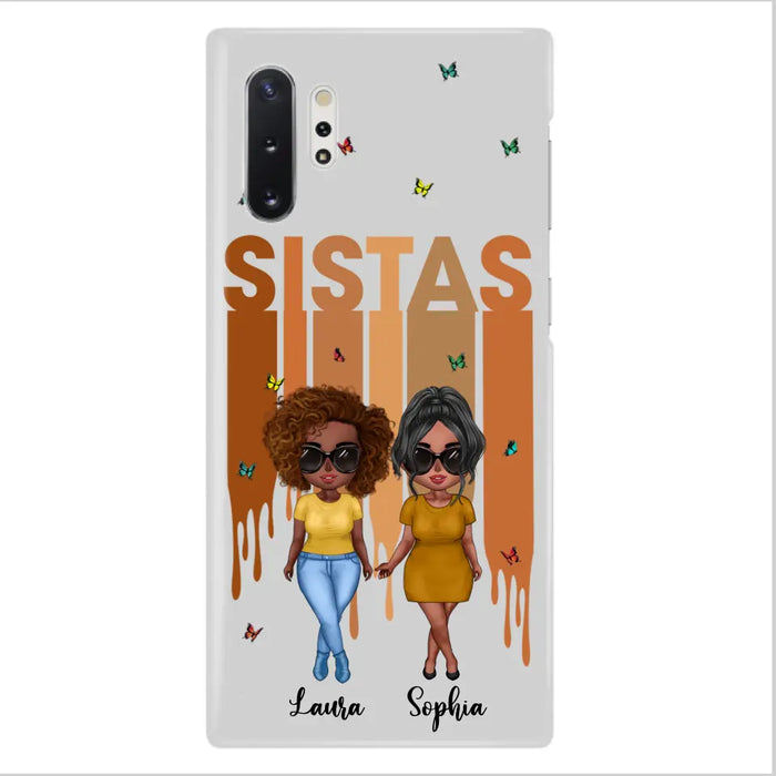 Personalized Best Friends Phone Case - Up to 5 Girls - Gift Idea For Sisters/Besties - Case For iPhone/Samsung